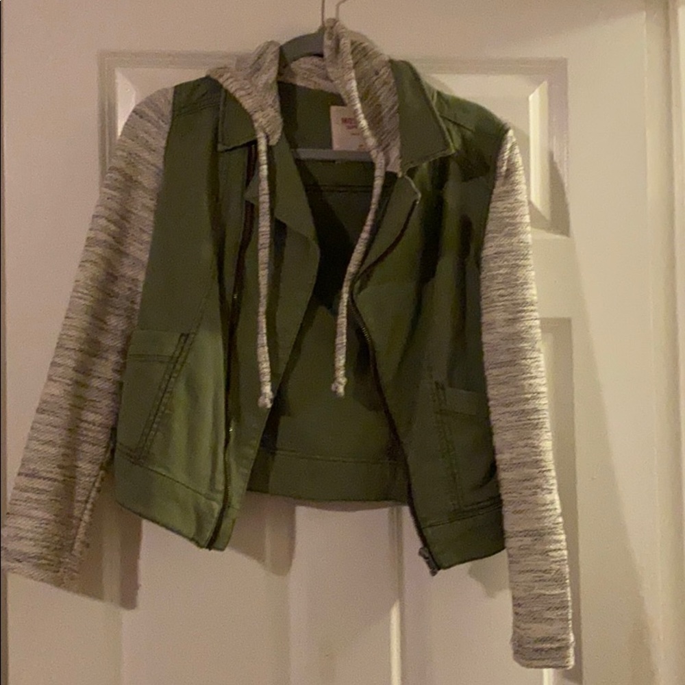 Target cargo/ sweater jacket